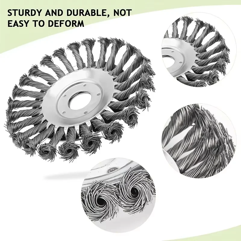 6/8 Inch Lawnmower Head Steel Wheel Garden Weed Brush Lawnmower Weed Brush For Garden Lawn Mower Power Tools
6/8 Inch Lawnmower Head Steel Wheel Garden Weed Brush Lawnmower Weed Brush For Garden Lawn Mower Power Tools