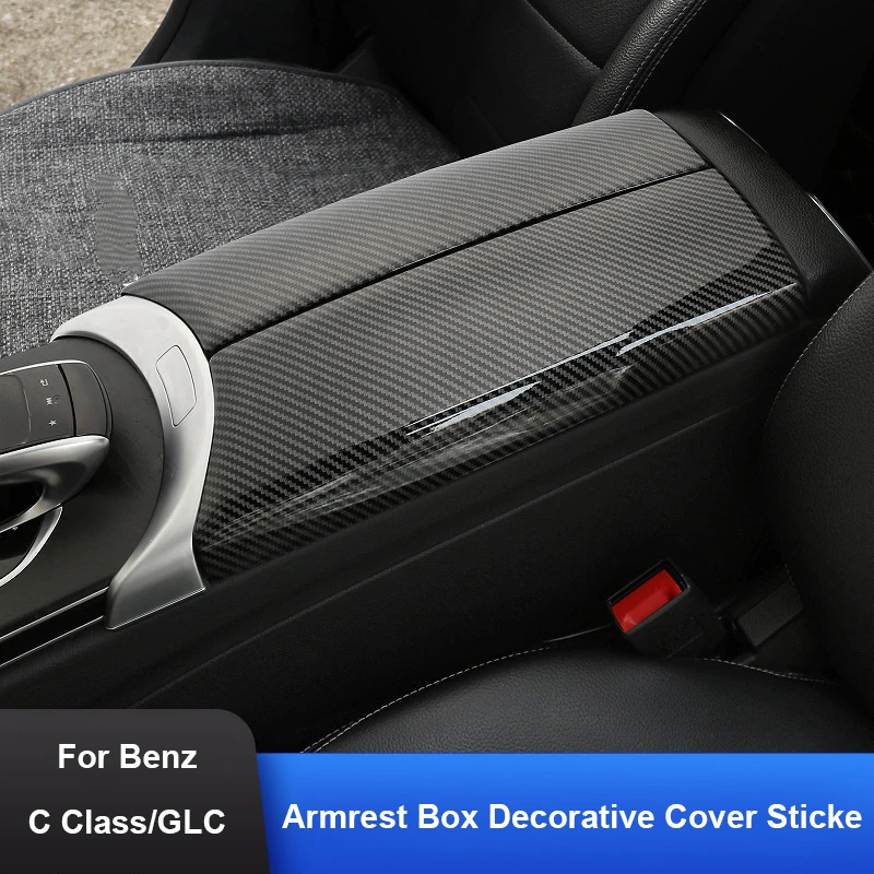 Car ABS Carbon Texture Center Control Armrest Box Cover Sticker Trim For Mercedes Benz A B Class GLA GLB EQA EQB 2020 2021
Car ABS Carbon Texture Center Control Armrest Box Cover Sticker Trim For Mercedes Benz A B Class GLA GLB EQA EQB 2020 2021