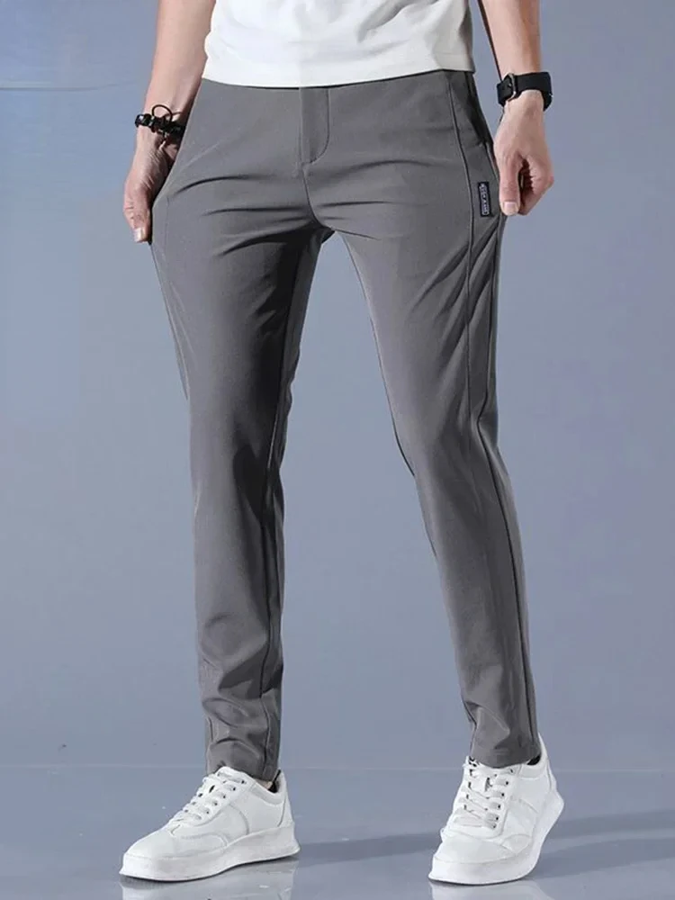 Pants Men 2024 Summer Ice Silk Casual Pants Men Straight Loose Elastic Thin Style Quick Dry Youth Sports Breathable Pants D21
Pants Men 2024 Summer Ice Silk Casual Pants Men Straight Loose Elastic Thin Style Quick Dry Youth Sports Breathable Pants D21
