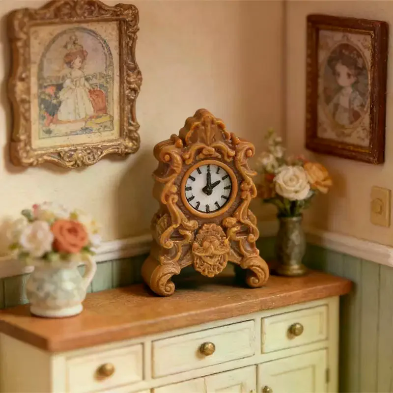 1Pcs 1:12 Scale Dollhouse Miniature Clock Vintage Style Table & Floor Clocks
1Pcs 1:12 Scale Dollhouse Miniature Clock Vintage Style Table & Floor Clocks