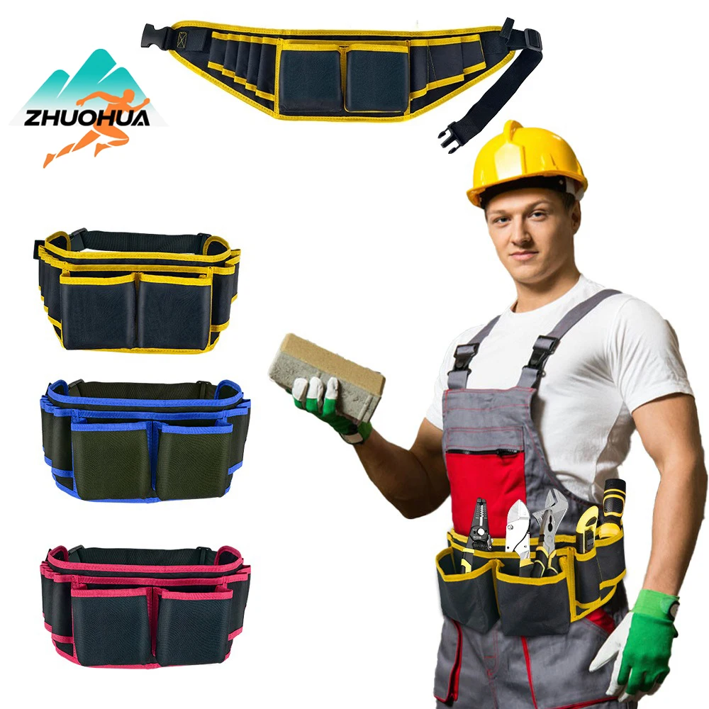 ZHUOHUA 13 Pockets Oxford Tool Pouch, Adjustable Waist Tool Bag with Belt Clip,Utility Organizer Bag for Electrician Carpenter
ZHUOHUA 13 Pockets Oxford Tool Pouch, Adjustable Waist Tool Bag with Belt Clip,Utility Organizer Bag for Electrician Carpenter