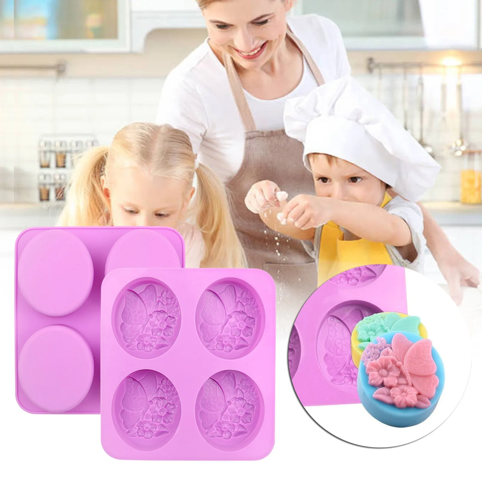 3D Relief Flower Silicone Mold Handmade Round Soap Making Kit Chocolate Cookie Cake Decoration Baking Tools Home Decor Gift
3D Relief Flower Silicone Mold Handmade Round Soap Making Kit Chocolate Cookie Cake Decoration Baking Tools Home Decor Gift