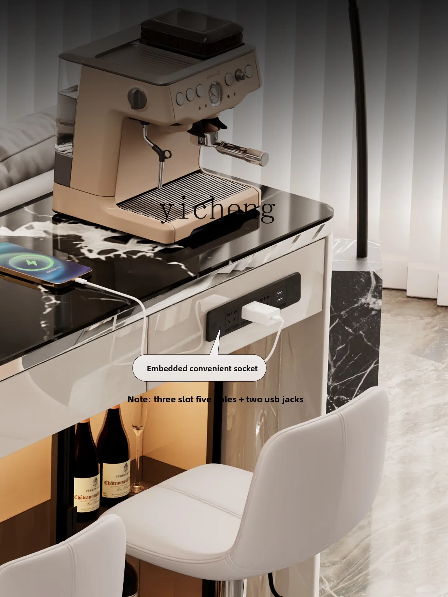 ZZ Luxury Marble Island Bar Small Apartment Living Room Sofa Back Bar Table Wall Partition 
ZZ Luxury Marble Island Bar Small Apartment Living Room Sofa Back Bar Table Wall Partition