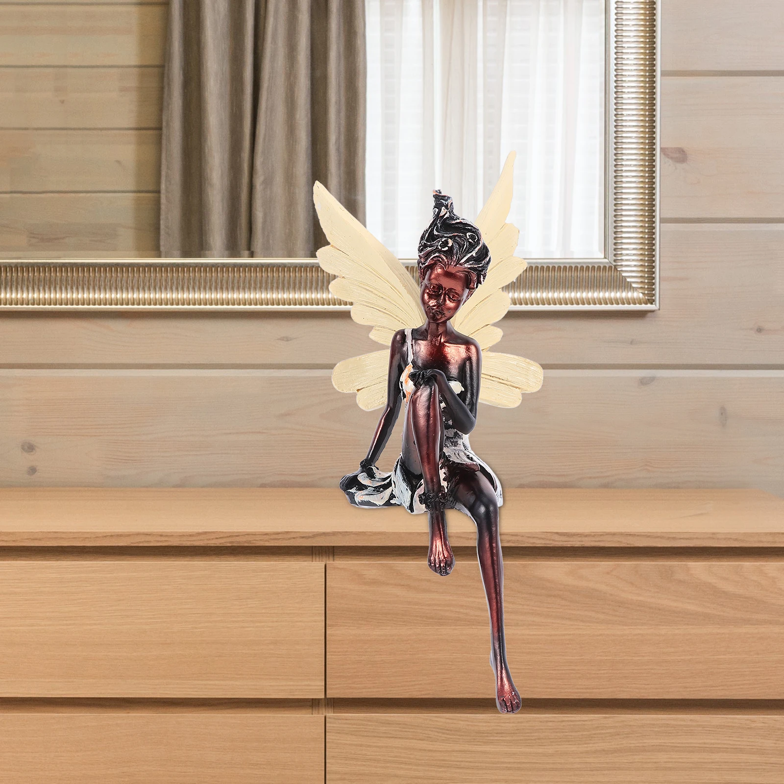 Resin Fairy Statue Decoration Desktop nament Angel Home Decor Indoor Outdoor Gift Birthday Christmas Mother's Day 
Resin Fairy Statue Decoration Desktop nament Angel Home Decor Indoor Outdoor Gift Birthday Christmas Mother's Day