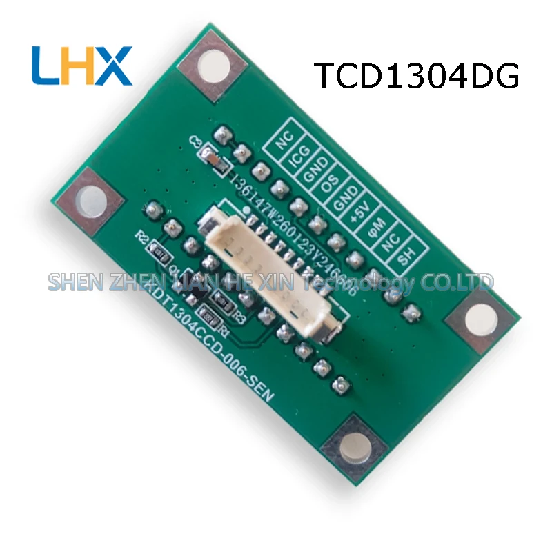 TCD1304DG USB sensor module CCD linear array image spectrometer dedicated 16-bit ADC acquisition
TCD1304DG USB sensor module CCD linear array image spectrometer dedicated 16-bit ADC acquisition