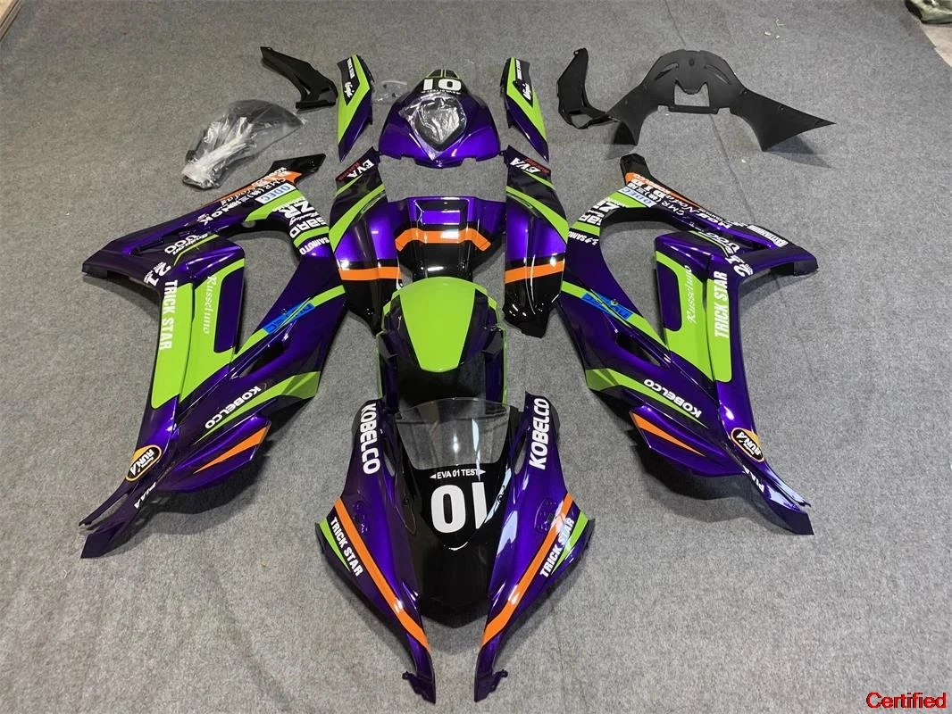 New ZX10R Fairing For Kawasaki Ninja ZX-10R 16 17 18 19 2016 2017 2018 2019 Motorcycle Fairings Kit Full set Bodywork
New ZX10R Fairing For Kawasaki Ninja ZX-10R 16 17 18 19 2016 2017 2018 2019 Motorcycle Fairings Kit Full set Bodywork