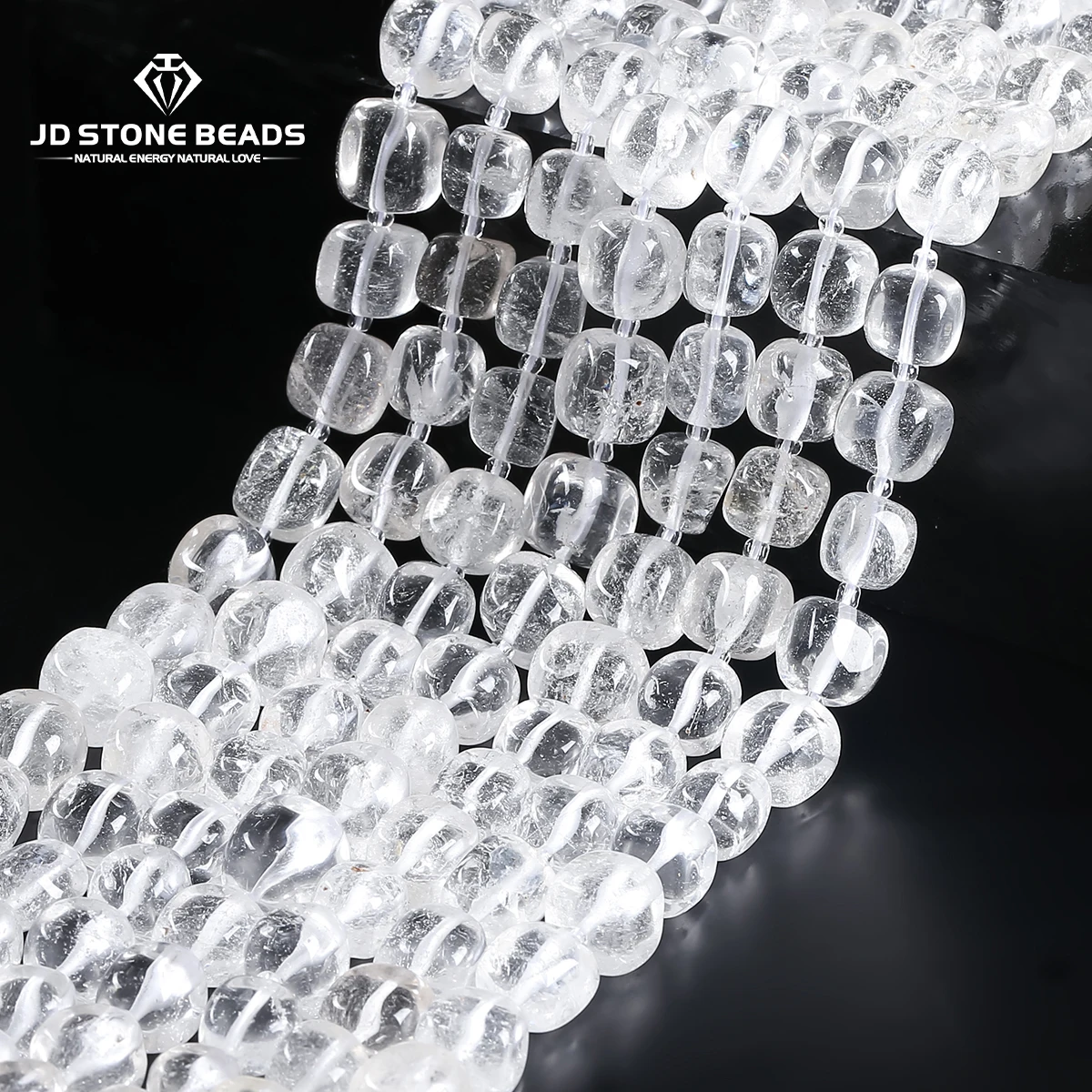 Natural Stone Rock Quartz Square Beads Irregualr Smooth Loose Spacer Bead for Jewelry Making DIY Bracelet Necklace Accessory
Natural Stone Rock Quartz Square Beads Irregualr Smooth Loose Spacer Bead for Jewelry Making DIY Bracelet Necklace Accessory