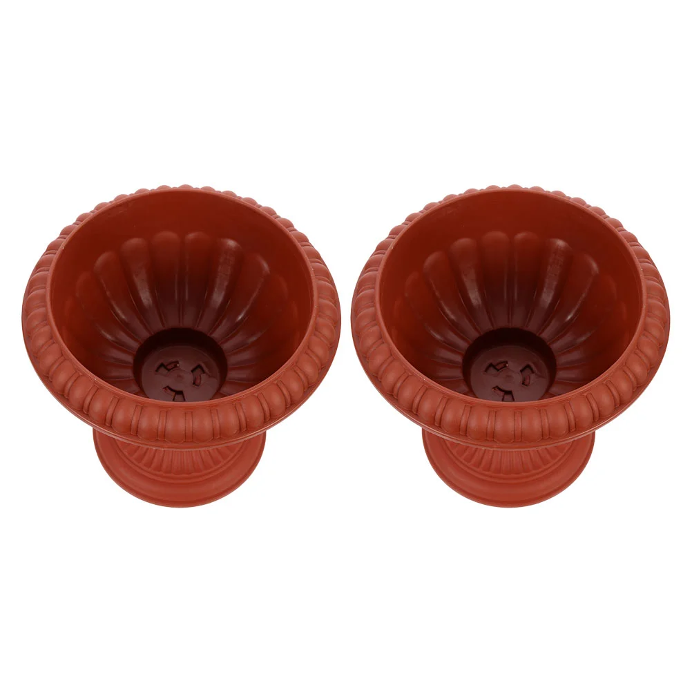 2 Pcs European Style Roman Flower Pot Column Planter Front Porch Planters Pedestal Plastic
2 Pcs European Style Roman Flower Pot Column Planter Front Porch Planters Pedestal Plastic