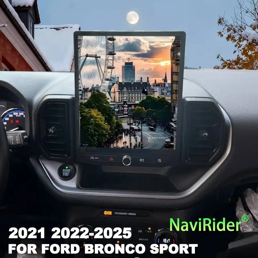Car Radio For Ford Bronco Sport 2021 2022-2025 Android 14 Multimedia Video Player Auto Stereo GPS Navigation Dual Systems 12inch
Car Radio For Ford Bronco Sport 2021 2022-2025 Android 14 Multimedia Video Player Auto Stereo GPS Navigation Dual Systems 12inch