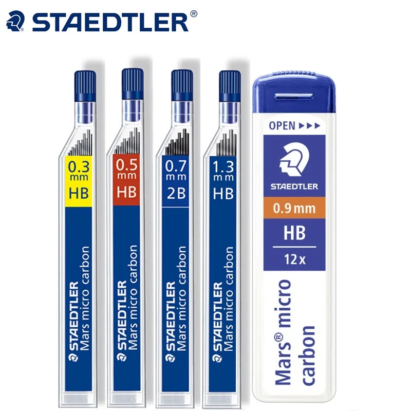Staedtler 250 0.3/0.5/0.7/0.9/1.3/2.0mm Automatic Mechanical pencil Leads pencil refills 1 piece
Staedtler 250 0.3/0.5/0.7/0.9/1.3/2.0mm Automatic Mechanical pencil Leads pencil refills 1 piece