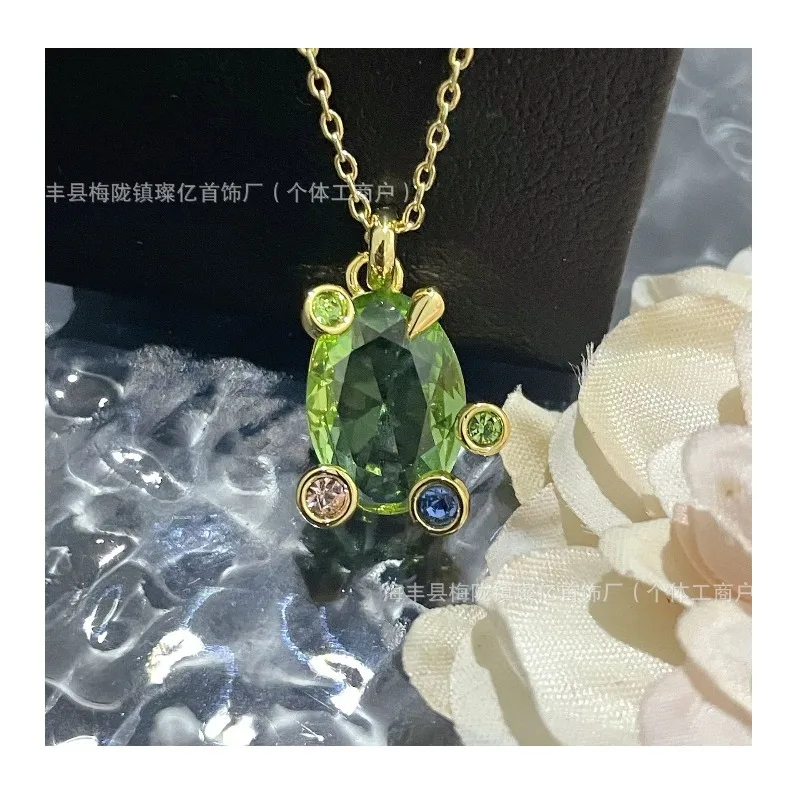 Shijia Necklace Colorful Imitation Crystal Bracelet Set Contrasting Color Design Holiday Style Niche Exquisite Jewelry
Shijia Necklace Colorful Imitation Crystal Bracelet Set Contrasting Color Design Holiday Style Niche Exquisite Jewelry