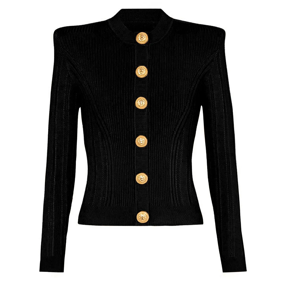 High Quality Spring Vintage Women Solid O-neckline Coat Design Knitted Office Lady Slim Fitted Single-breasted Cardigan
High Quality Spring Vintage Women Solid O-neckline Coat Design Knitted Office Lady Slim Fitted Single-breasted Cardigan