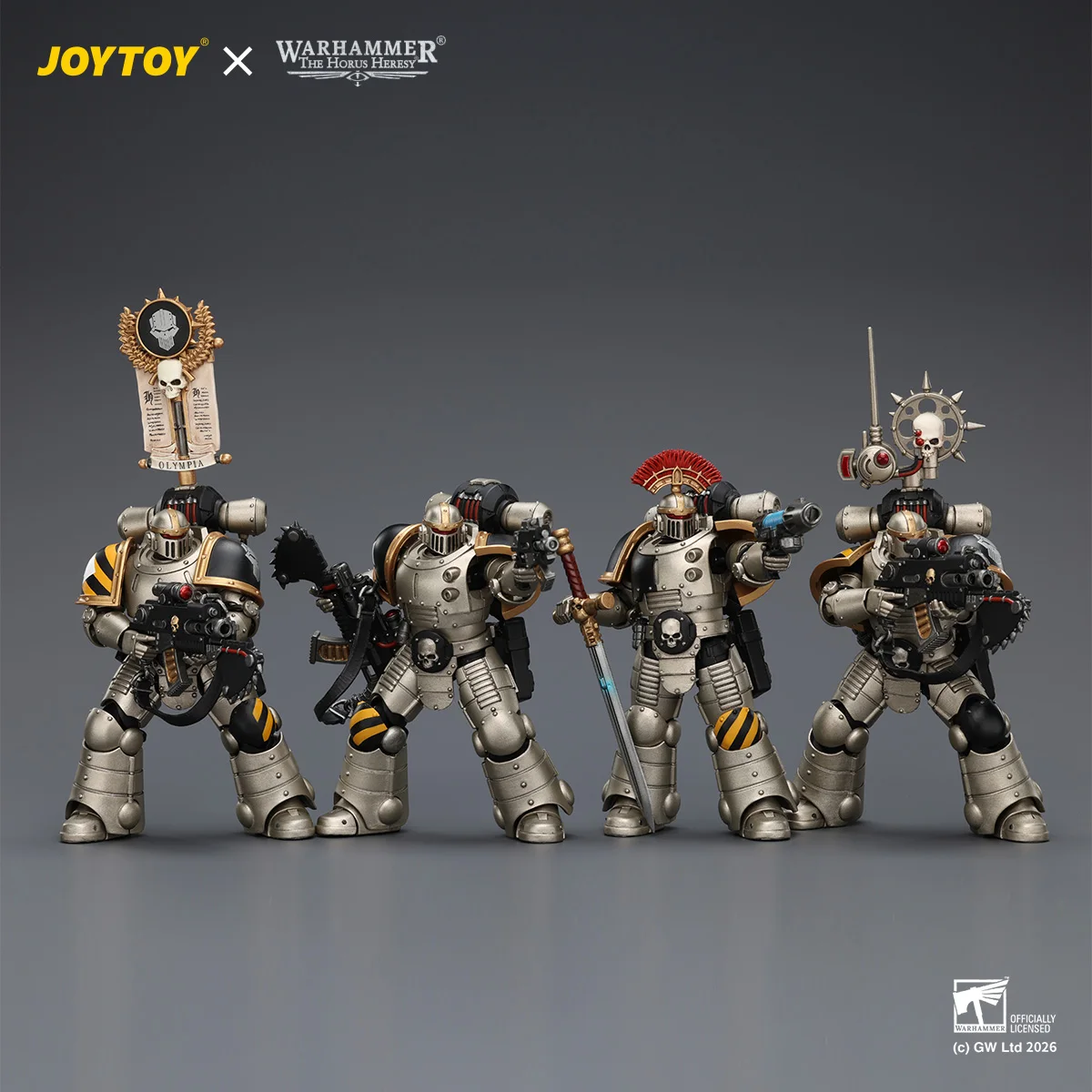 JOYTOY 1/18 Action Figure Warhammer 40K Iron Warriors Mkll Tactical Sergeant Articulated Anime Figure Collectible Model Toys
JOYTOY 1/18 Action Figure Warhammer 40K Iron Warriors Mkll Tactical Sergeant Articulated Anime Figure Collectible Model Toys