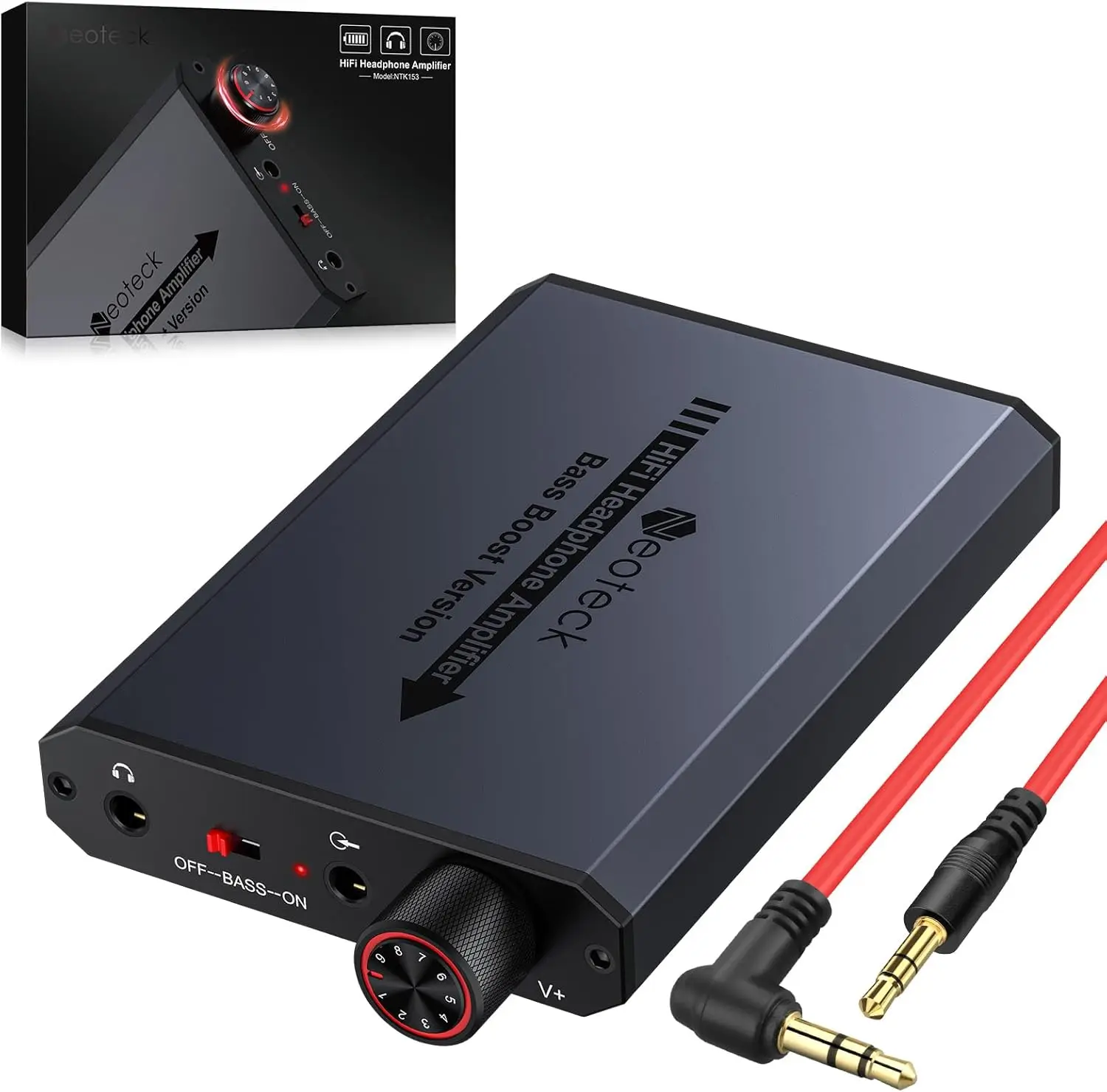 Портативный Hi-Fi усилитель Neoteck 3,5 мм Bass Boost, 16–150 Ом, алюминий, для Mac, телефонов, iPad, MP3/4, PS4/5
Портативный Hi-Fi усилитель Neoteck 3,5 мм Bass Boost, 16–150 Ом, алюминий, для Mac, телефонов, iPad, MP3/4, PS4/5