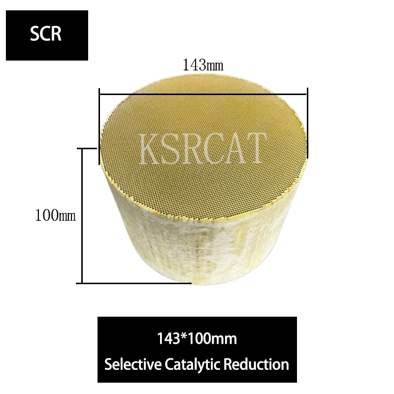 Selective Catalytic Reduction 143*100mm SCR For Diesel engine catalytic nitrogen oxides Exhaust gas cleaning
Selective Catalytic Reduction 143*100mm SCR For Diesel engine catalytic nitrogen oxides Exhaust gas cleaning