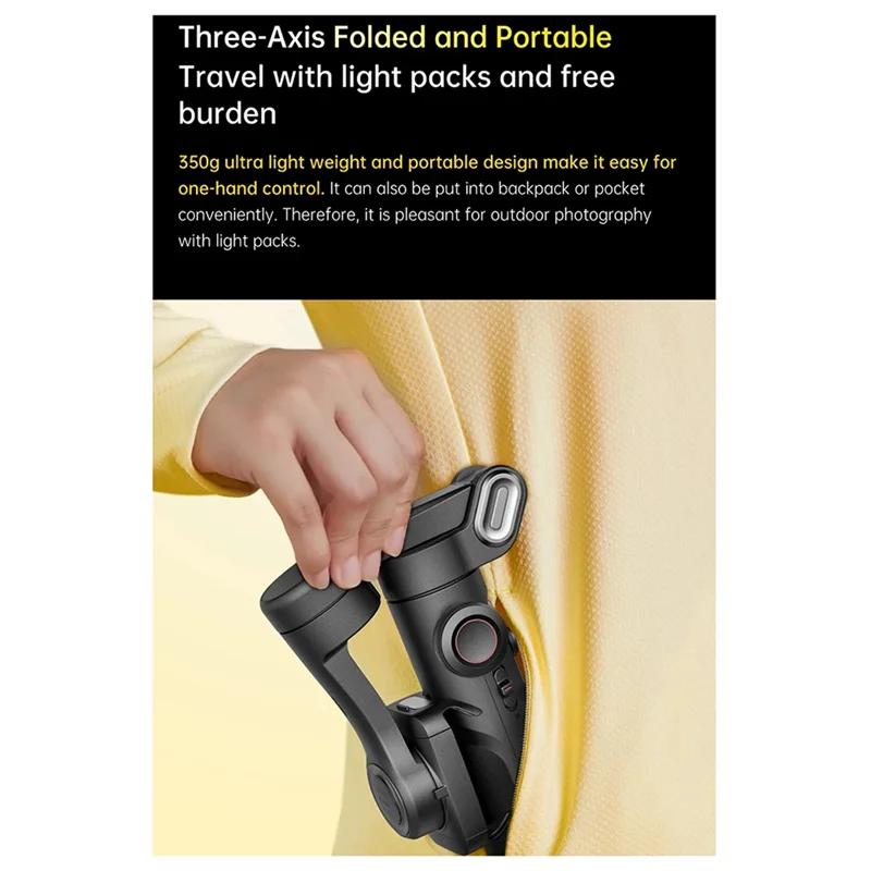 APPLIA-Gimbal Stabilizer Phone Holder 3-Axis With Fill Light Handheld Video Recording Anti-Shake
APPLIA-Gimbal Stabilizer Phone Holder 3-Axis With Fill Light Handheld Video Recording Anti-Shake
