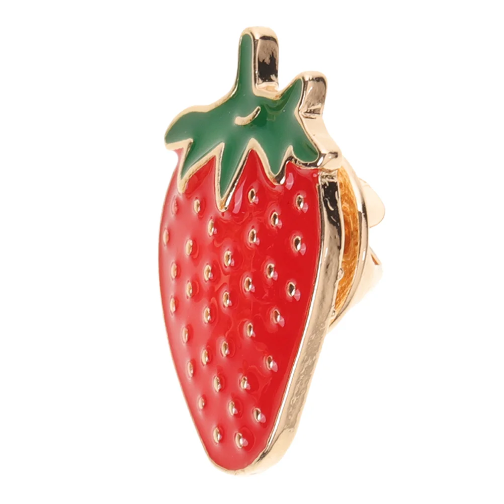 Tie Tack Pin Backers Strawberry Brooch Strawberries Retro Brooches Shawl Lapel Pins for Women Fruit
Tie Tack Pin Backers Strawberry Brooch Strawberries Retro Brooches Shawl Lapel Pins for Women Fruit