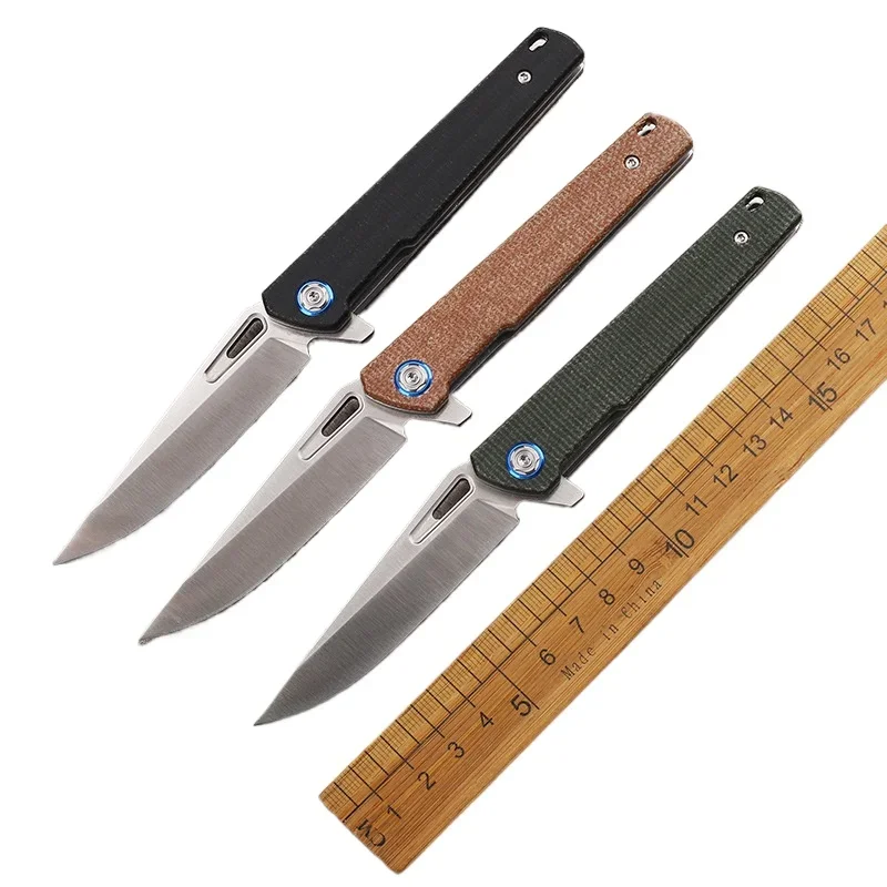 D2 Steel Blade Bearing Shim Folding Knife Linen Handle Outdoor Camping Survival Pocket Knives Hand Tools for Gift Men
D2 Steel Blade Bearing Shim Folding Knife Linen Handle Outdoor Camping Survival Pocket Knives Hand Tools for Gift Men