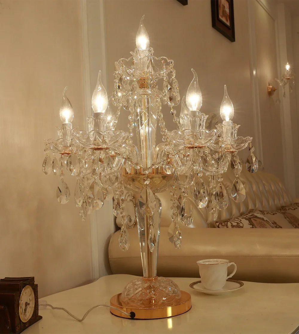Crystal Table Lamp For Bedroom Living Room LED Bedside Lamp Art Modern Bedside lamp Decoration Lampe De Chevet De Chambre
Crystal Table Lamp For Bedroom Living Room LED Bedside Lamp Art Modern Bedside lamp Decoration Lampe De Chevet De Chambre