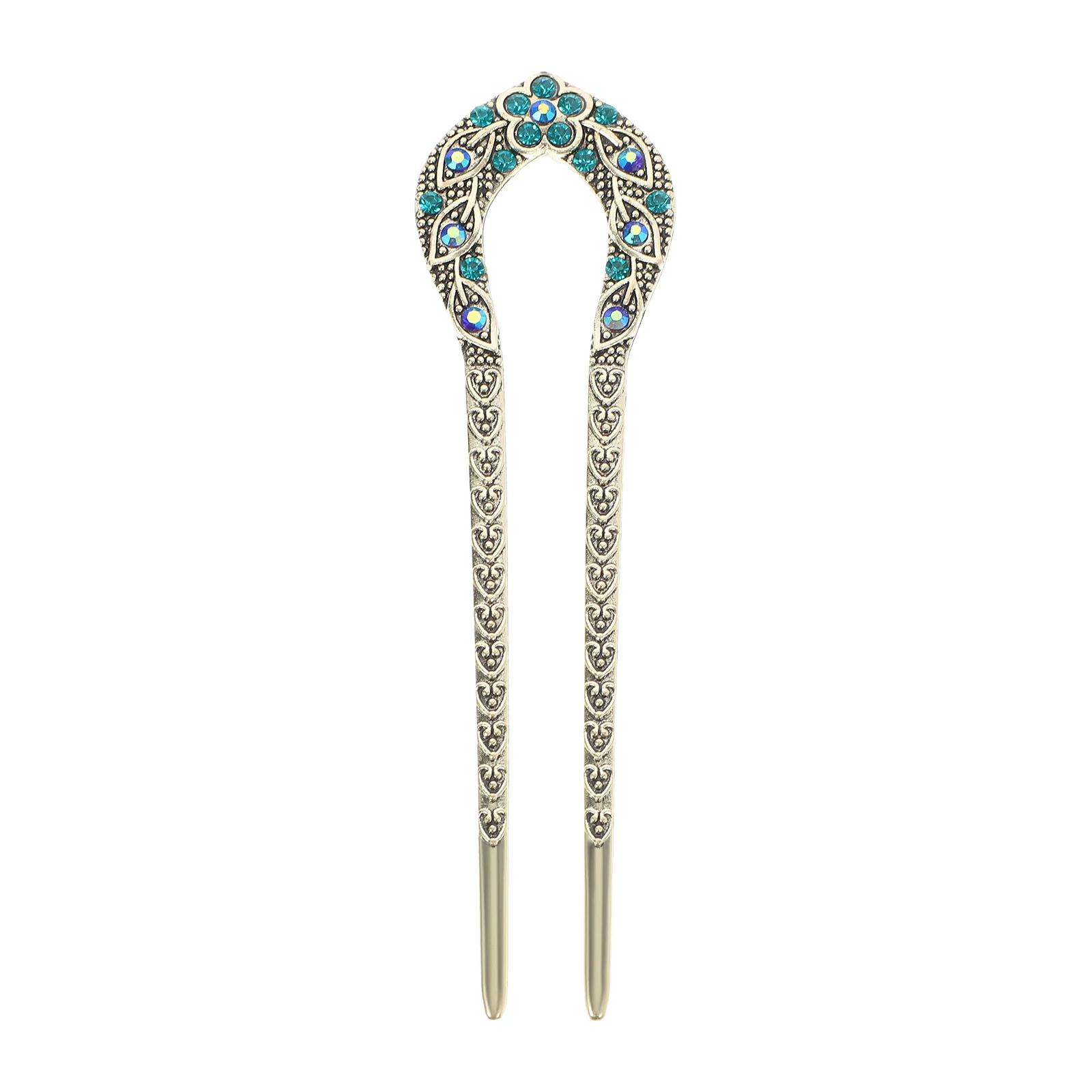 Rhinestone Hair Accessories Double Prong Hairpin Crystal Bobby Pins Hairstyle Party Wedding Banquet U Shaped Stick
Rhinestone Hair Accessories Double Prong Hairpin Crystal Bobby Pins Hairstyle Party Wedding Banquet U Shaped Stick