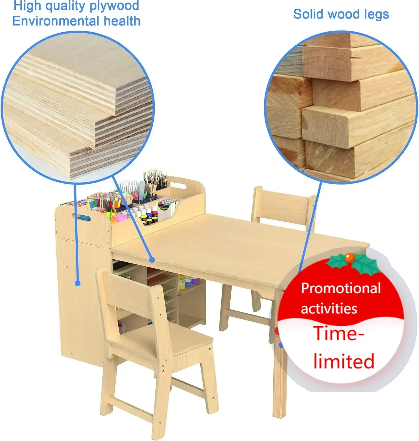 Hot salesHot-sellingKids Table and Chairs Set, Craft Desk with Large Storage and Portable Art Supply Organizer for Children Ages
Hot salesHot-sellingKids Table and Chairs Set, Craft Desk with Large Storage and Portable Art Supply Organizer for Children Ages