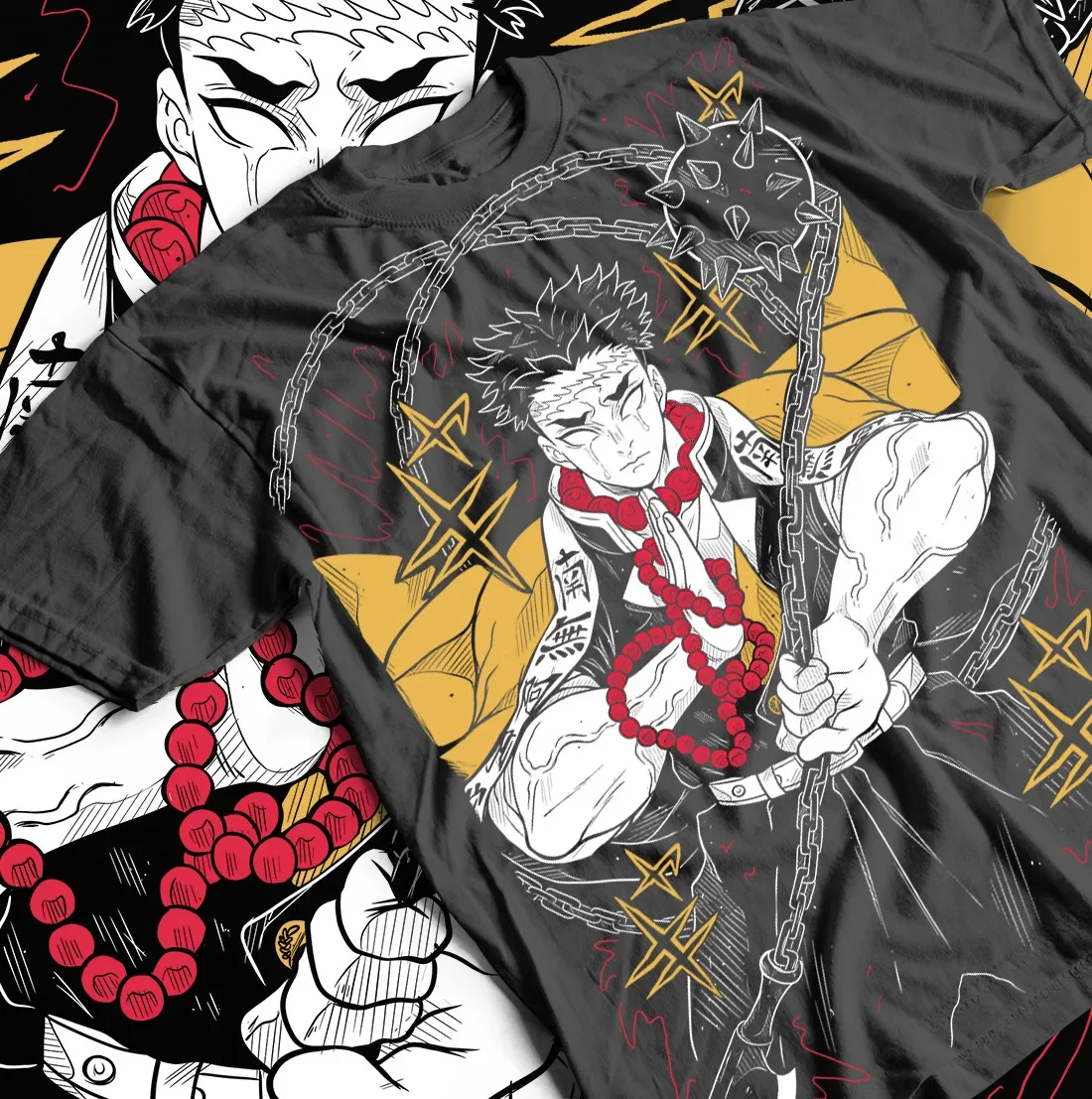 Gyomei Himejima T-Shirt Stone Hashira Horror Anime Pillar Demon Slayer Gift Tee
Gyomei Himejima T-Shirt Stone Hashira Horror Anime Pillar Demon Slayer Gift Tee