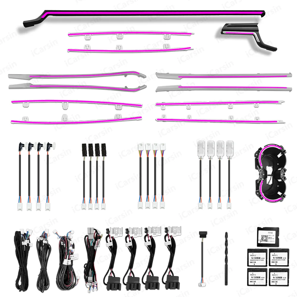 ICarsin Upgrade RGB 64 Colors Led Car Interior Ambient Lighting Decoration for A5 S5 B9 2017-2024 Trim Parts Accessories
ICarsin Upgrade RGB 64 Colors Led Car Interior Ambient Lighting Decoration for A5 S5 B9 2017-2024 Trim Parts Accessories