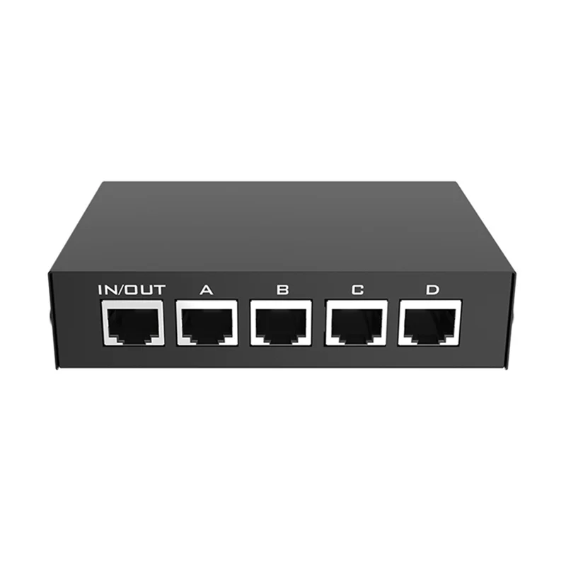 Exquisite-4 In 1 Out 100/1000Mbps Mini Gigabit Network Switch 5 Port Ethernet Switch Internet Splitter RJ45 Network Switch
Exquisite-4 In 1 Out 100/1000Mbps Mini Gigabit Network Switch 5 Port Ethernet Switch Internet Splitter RJ45 Network Switch