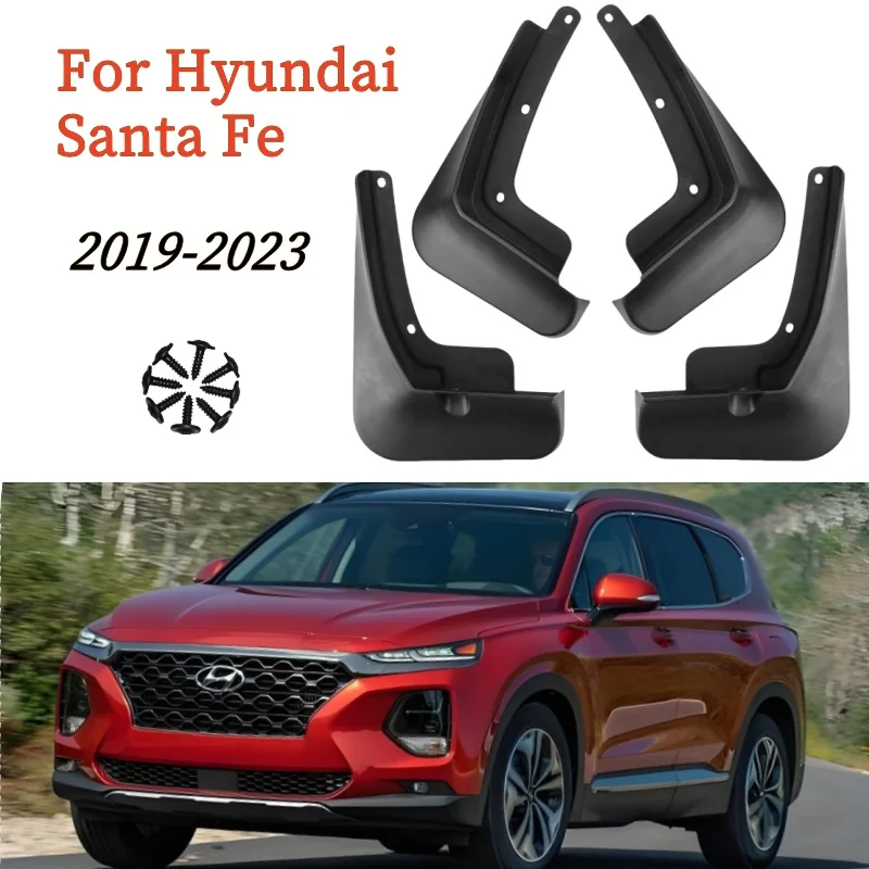4 Pcs/Set car mudguards for Hyundai Santa Fe 2019-2023 Fender Mudflaps Splash Guards Mud Flaps Car Accessories
4 Pcs/Set car mudguards for Hyundai Santa Fe 2019-2023 Fender Mudflaps Splash Guards Mud Flaps Car Accessories