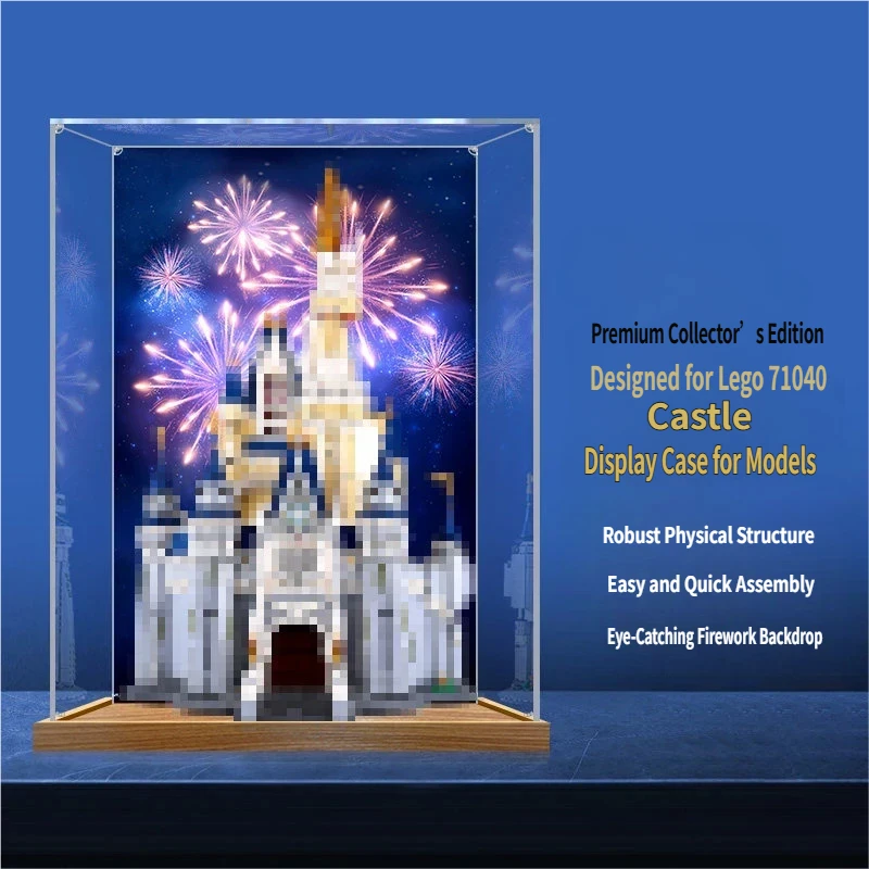 Acrylic Display Case for Lego 71040 Castle Building Set,Clear Display Case, Dust-Proof Display Case(Only Display Case)
Acrylic Display Case for Lego 71040 Castle Building Set,Clear Display Case, Dust-Proof Display Case(Only Display Case)