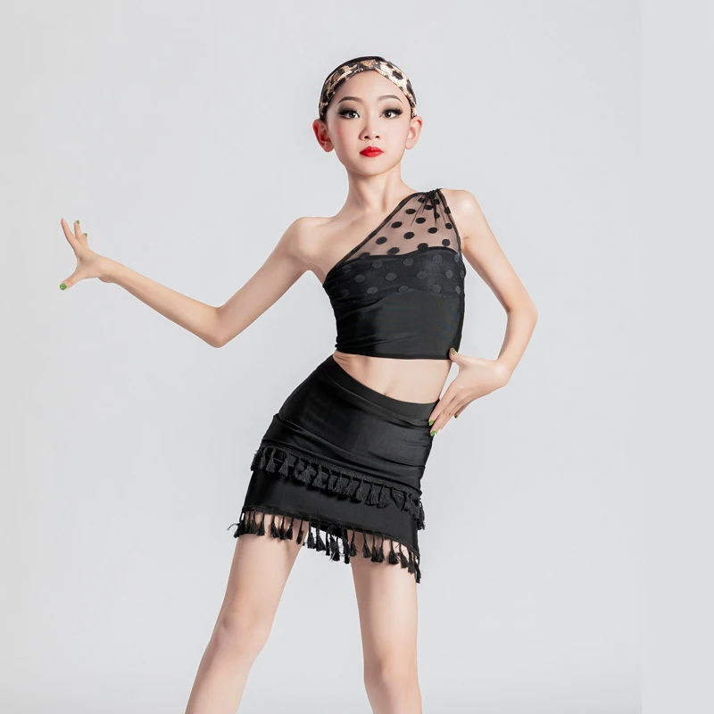 Latin Dance Costume For Girls Mesh Tops Tassel Skirt Suit Tango Latin Dance Dress Samba Rumba Dance Performance Outfit YS3096
Latin Dance Costume For Girls Mesh Tops Tassel Skirt Suit Tango Latin Dance Dress Samba Rumba Dance Performance Outfit YS3096