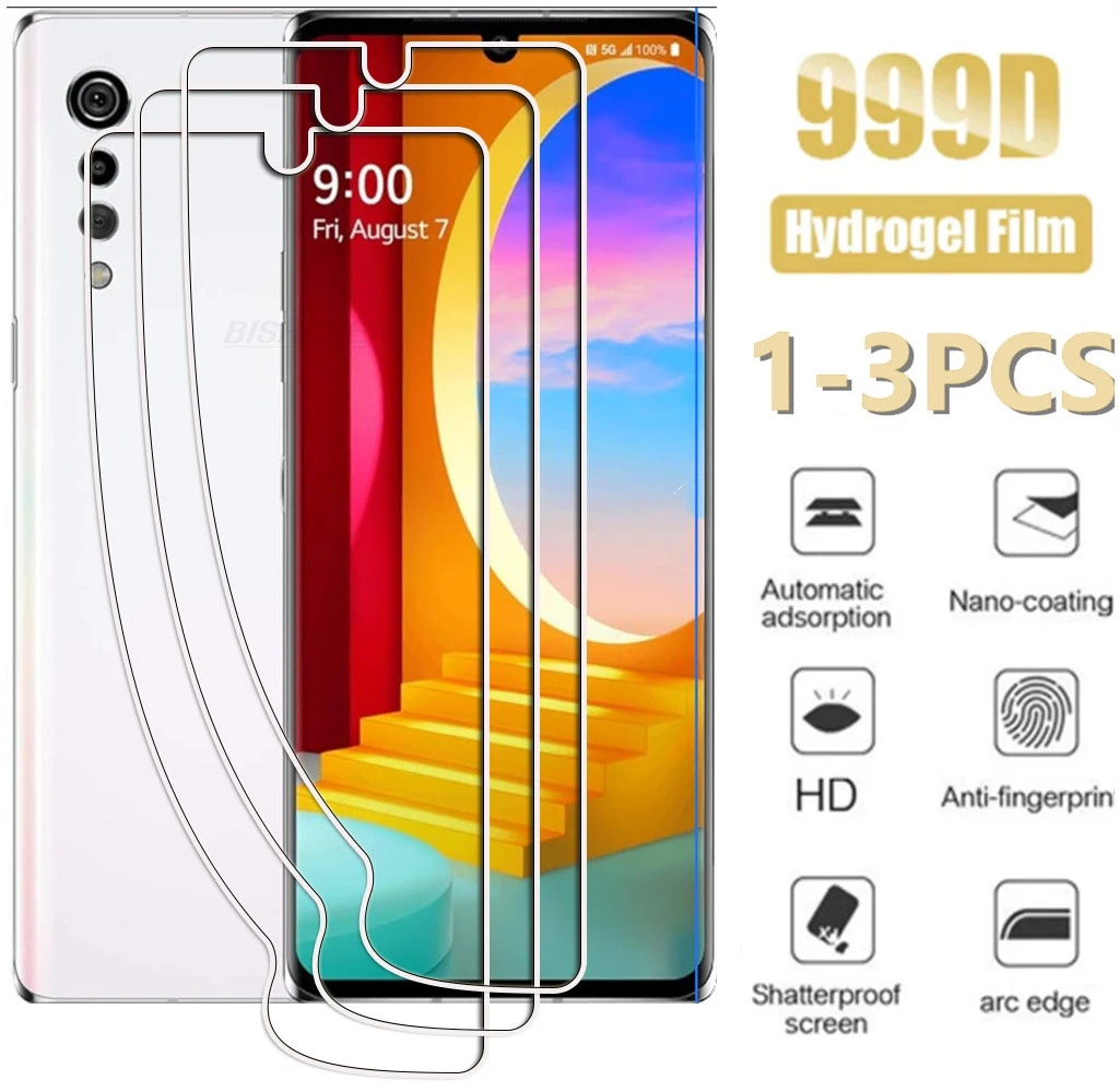 1-3 Pcs For LG Velvet 5G 4G LM-G900N G900EM G900 G910EMW Hydraulic Hydrogel Film Full Protective Screen Protector Cover
1-3 Pcs For LG Velvet 5G 4G LM-G900N G900EM G900 G910EMW Hydraulic Hydrogel Film Full Protective Screen Protector Cover
