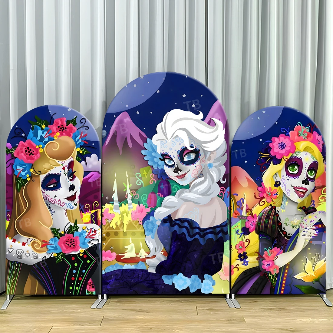 TB Halloween Disney Princess Theme Arch Backdrop Cover Belle Elsa Rapunzel for Festival Party Decor Photo Background Wall Props
TB Halloween Disney Princess Theme Arch Backdrop Cover Belle Elsa Rapunzel for Festival Party Decor Photo Background Wall Props
