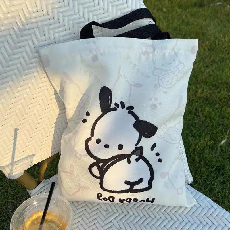 Kawaii Sanrio полачко, Холщовая Сумка для женщин, мультяшная сумка на одно плечо, вместительная сумка для переноски книг, сумка-тоут для подмышек, подарок
Kawaii Sanrio полачко, Холщовая Сумка для женщин, мультяшная сумка на одно плечо, вместительная сумка для переноски книг, сумка-тоут для подмышек, подарок