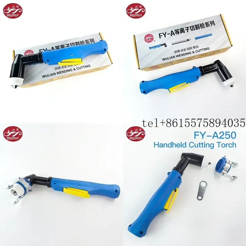 Hot Fanyang FY-A250 Handheld Plasma Cutting Torch Head 300A Cutter Machine Cut-250 Torch with Water Cooling Manual Welding
Hot Fanyang FY-A250 Handheld Plasma Cutting Torch Head 300A Cutter Machine Cut-250 Torch with Water Cooling Manual Welding