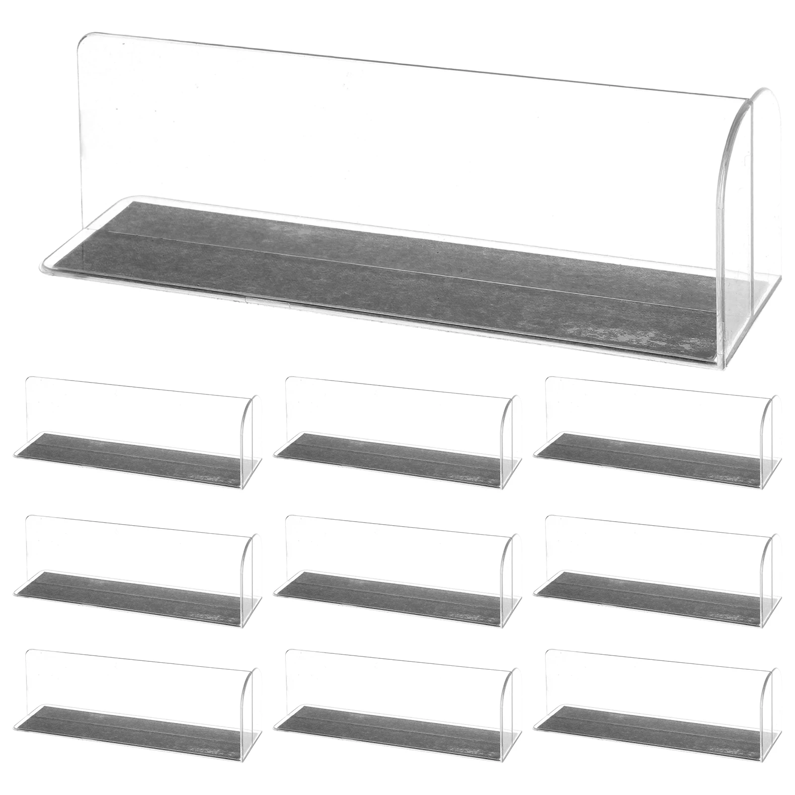 10pcs Magnetic Shelf Dividers Clear Plastic Retail Wire Shelves Organization Goods Classification Baffle Supermarket Display
10pcs Magnetic Shelf Dividers Clear Plastic Retail Wire Shelves Organization Goods Classification Baffle Supermarket Display