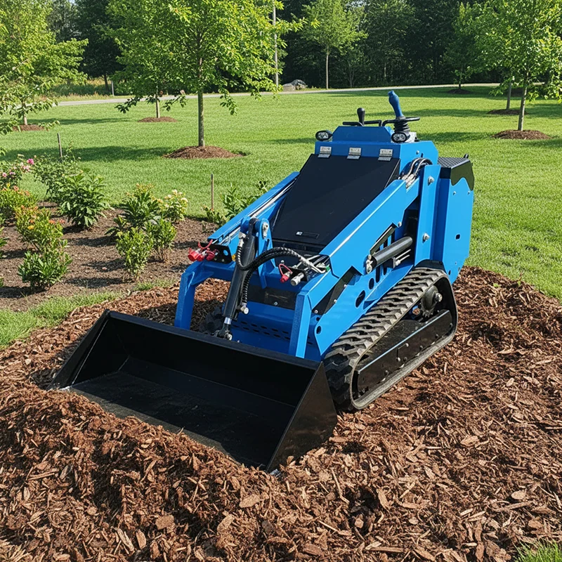 CE/EPA EURO 5 Small Garden Loader Track Mini Skid Steer Loader With Auger Bucket Snow Plow Trencher
CE/EPA EURO 5 Small Garden Loader Track Mini Skid Steer Loader With Auger Bucket Snow Plow Trencher