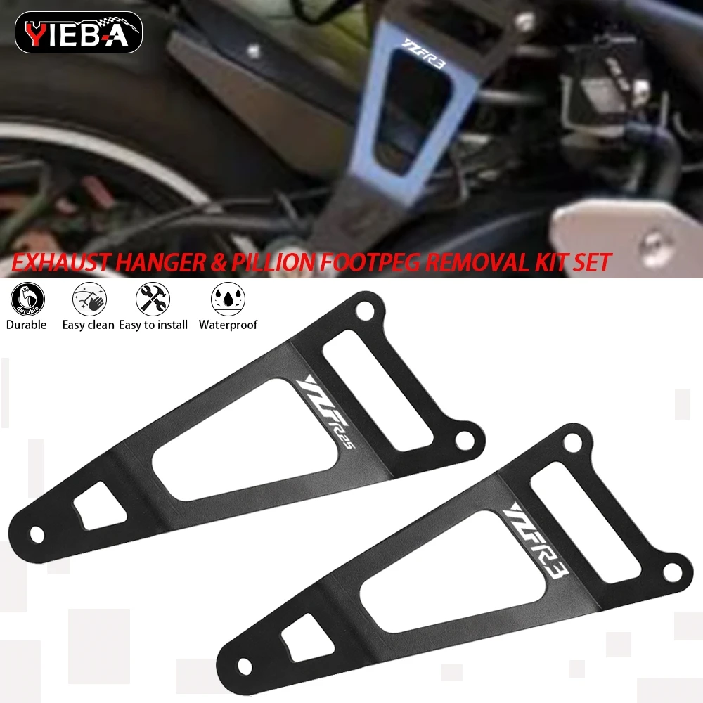 For YAMAHA YZFR25 YZFR3 MT03 MT25 Exhaust Hanger Holder Support YZF-R25 YZF-R3 MT-03 MT-25 Rear Footrest Blanking Plate Bracket
For YAMAHA YZFR25 YZFR3 MT03 MT25 Exhaust Hanger Holder Support YZF-R25 YZF-R3 MT-03 MT-25 Rear Footrest Blanking Plate Bracket