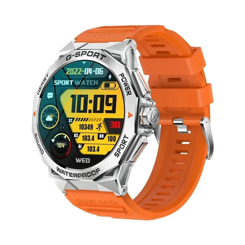 Gaines K62 Smart Watch Men AMOLED Screen Bluetooth Call Music Voice Assistant Dial Heart Rate Outdoor Sports Fitness Smartwatch
Gaines K62 Smart Watch Men AMOLED Screen Bluetooth Call Music Voice Assistant Dial Heart Rate Outdoor Sports Fitness Smartwatch