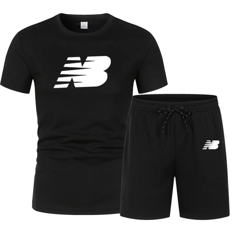 Summer fashion men's short sleeved T-shirt set jogging clothing summer men's sportswear morning run fitness 2-piece set
Summer fashion men's short sleeved T-shirt set jogging clothing summer men's sportswear morning run fitness 2-piece set