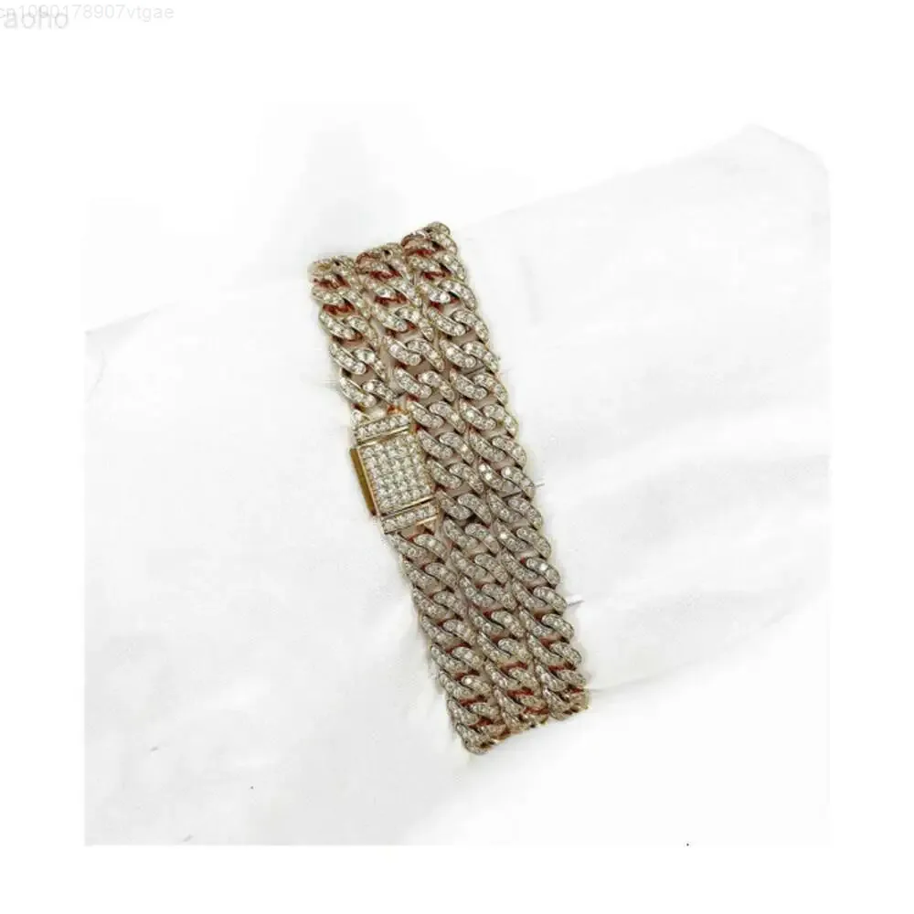 Поступление, 8 мм, кубинская цепочка Майами, Vvs, муассанит, бриллиант, стерлинговое серебро 925 пробы, позолоченное, 18-24, ювелирные изделия в стиле хип-хоп 
Поступление, 8 мм, кубинская цепочка Майами, Vvs, муассанит, бриллиант, стерлинговое серебро 925 пробы, позолоченное, 18-24, ювелирные изделия в стиле хип-хоп