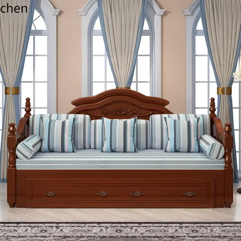 TQH7.3 Solid Wood Sofa Bed Pine Wood Push-Pull Folding Storage Bed Living Room Multi-Functional Storage Extendable Bed
TQH7.3 Solid Wood Sofa Bed Pine Wood Push-Pull Folding Storage Bed Living Room Multi-Functional Storage Extendable Bed