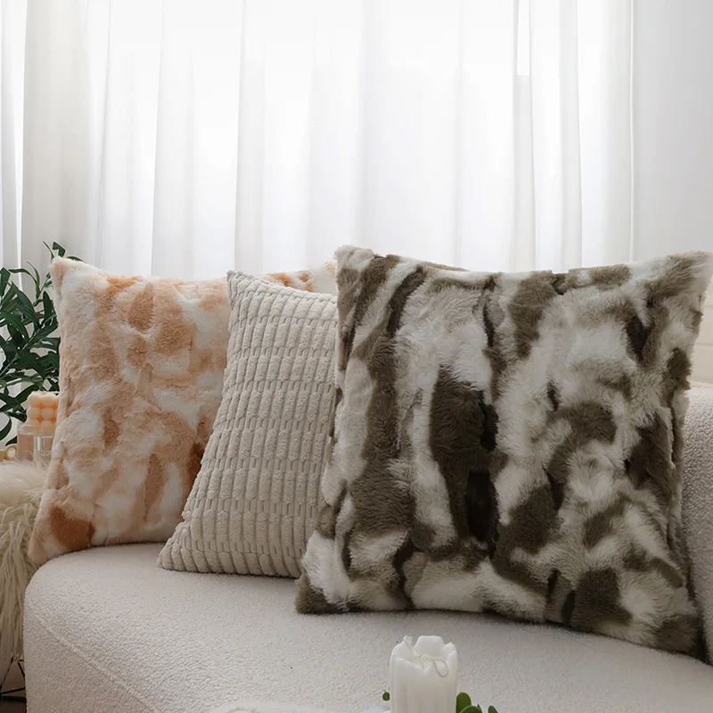 45X45CM Plush Throw Pillow Cover Light Luxury Stamping Waist Cushion Cover Decor Home Decorative Pillowcase
45X45CM Plush Throw Pillow Cover Light Luxury Stamping Waist Cushion Cover Decor Home Decorative Pillowcase