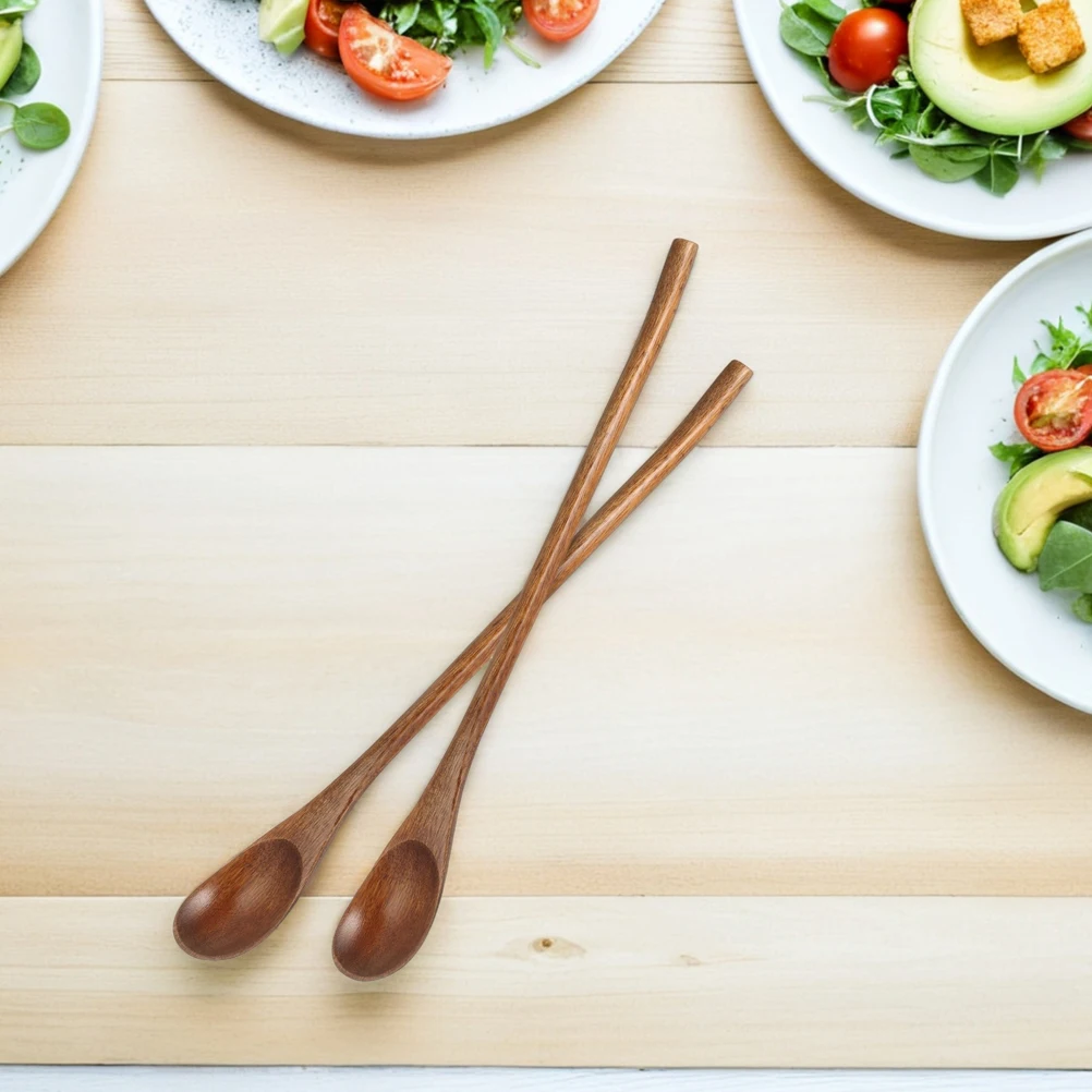 6 Pcs Long Handle Wooden Coffee Spoon Mixing Honey Stirring Spoons Japanese Style Chef Tasting for Phoebe Small
6 Pcs Long Handle Wooden Coffee Spoon Mixing Honey Stirring Spoons Japanese Style Chef Tasting for Phoebe Small