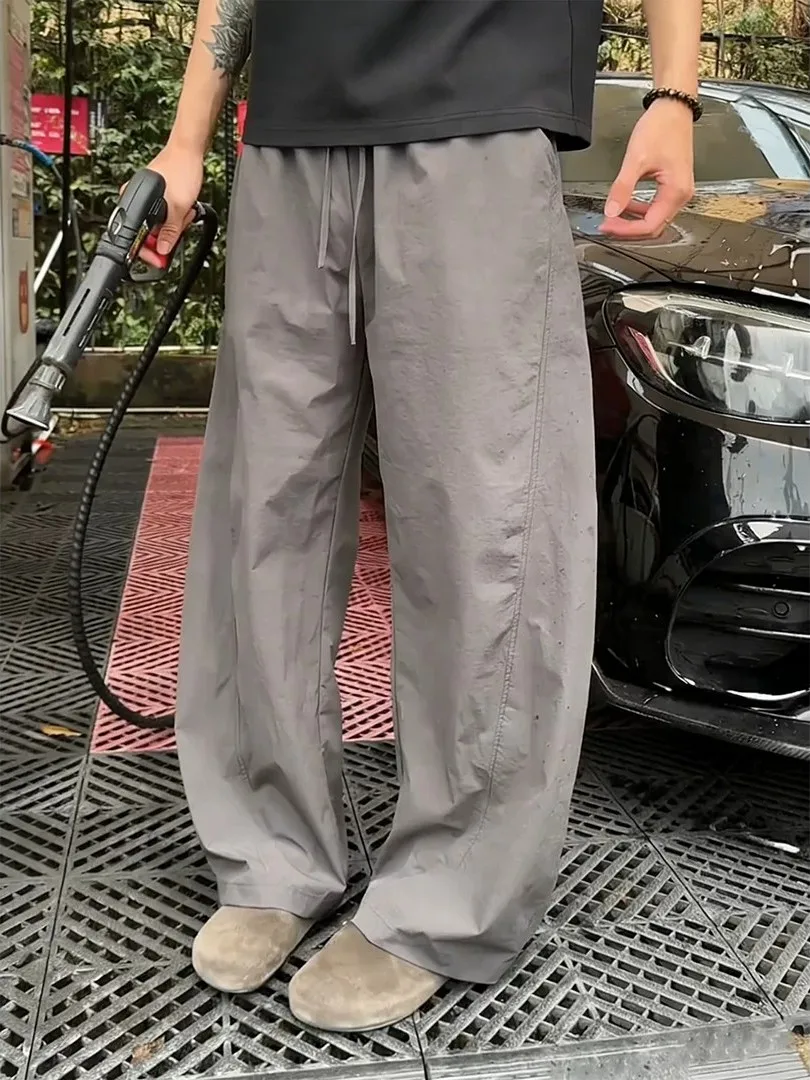 Deep Grey Quick Dry Knife Work Pants Men Summer Thin Loose Wide Leg Pants Cleanfit Sports Casual Long Pants Straight Leg
Deep Grey Quick Dry Knife Work Pants Men Summer Thin Loose Wide Leg Pants Cleanfit Sports Casual Long Pants Straight Leg