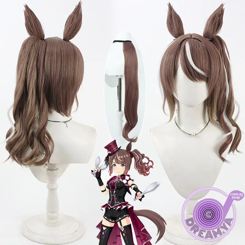 Highkey Hallowed Cosplay Wig Uma Musume Pretty Derby Heat Resistant Synthetic Hair Halloween Party Role Play + Free Wig Cap
Highkey Hallowed Cosplay Wig Uma Musume Pretty Derby Heat Resistant Synthetic Hair Halloween Party Role Play + Free Wig Cap