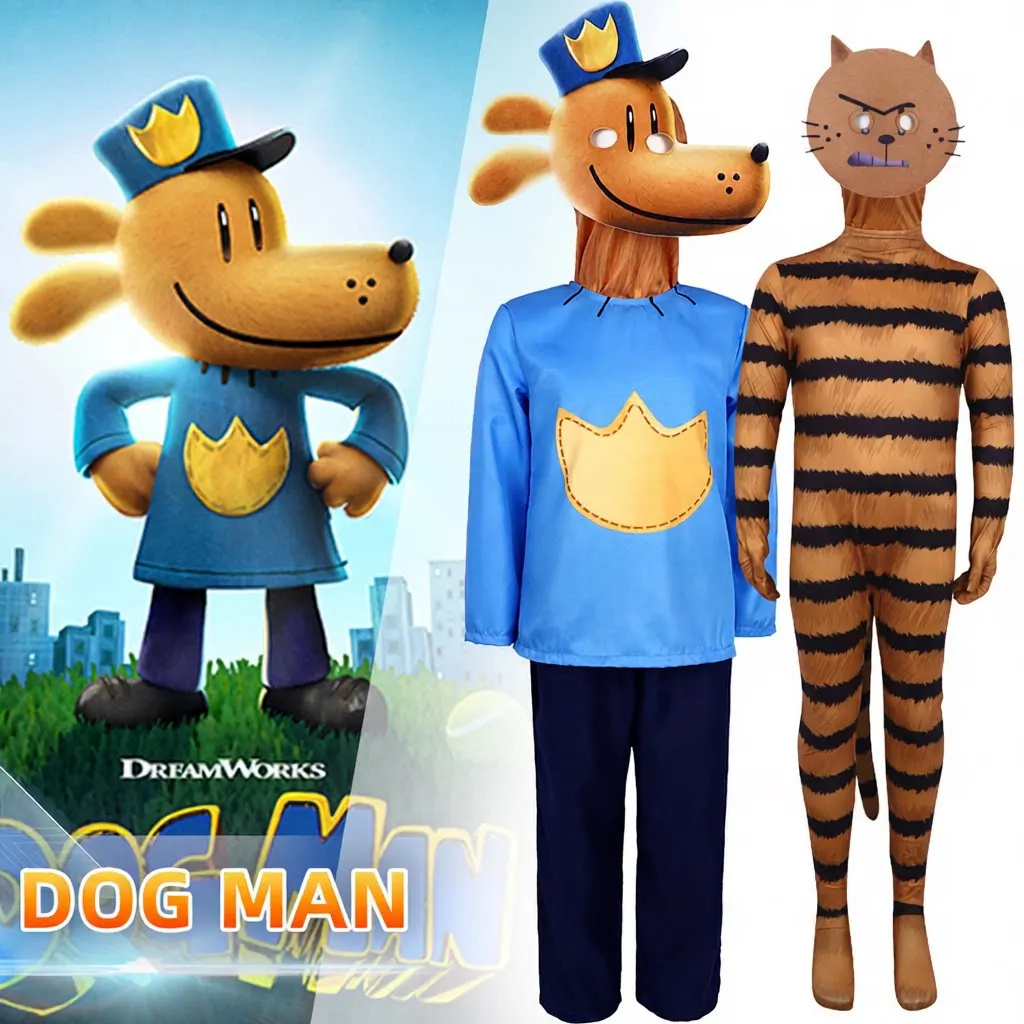 New Dog Man Cosplay Costume Stage Performance Suit Halloween Petti Role-playing Outfit Women's Ethnic Wear Stage Costume
New Dog Man Cosplay Costume Stage Performance Suit Halloween Petti Role-playing Outfit Women's Ethnic Wear Stage Costume
