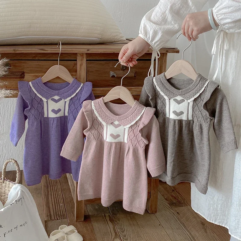 2025 New Autumn 0-4Yrs Baby Girl Party Dress Long Sleeved Knitted Splicing Kids Princess Dresses Children Knitting Clothes
2025 New Autumn 0-4Yrs Baby Girl Party Dress Long Sleeved Knitted Splicing Kids Princess Dresses Children Knitting Clothes