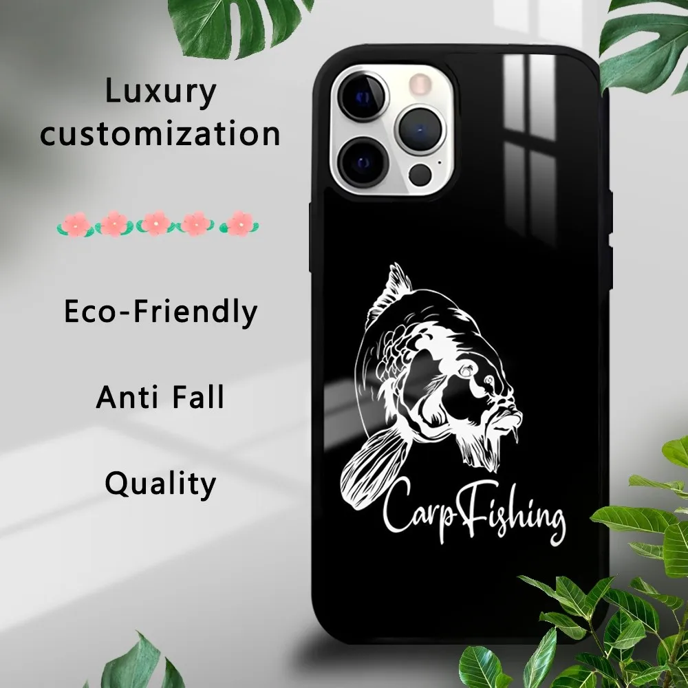 Carp Fishing Art Phone Case For iPhone 16 15 14 13 12 11 Pro Xs Max Mini Plus Celulares Hard Funda
Carp Fishing Art Phone Case For iPhone 16 15 14 13 12 11 Pro Xs Max Mini Plus Celulares Hard Funda