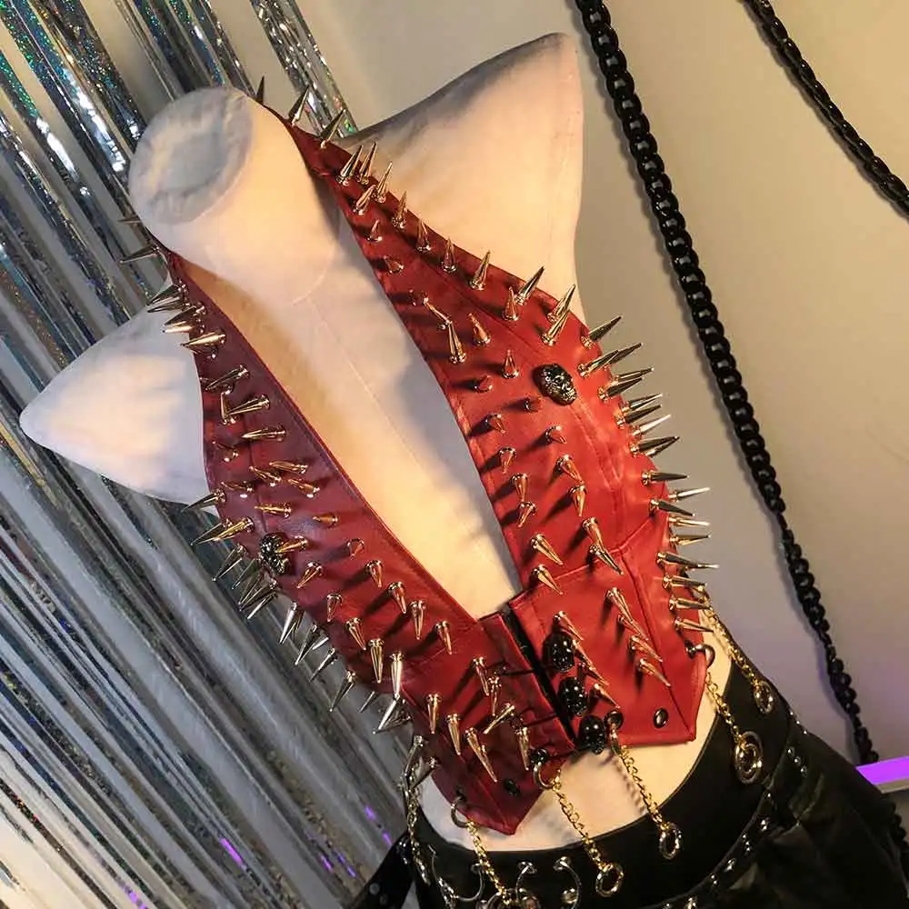 Y2K Halter Camisole TOPS Kawaii Grunge Eco Gothic Goth Pin PU Leather Studded Rivet Punk Rock Emo E-Girls Harajuku
Y2K Halter Camisole TOPS Kawaii Grunge Eco Gothic Goth Pin PU Leather Studded Rivet Punk Rock Emo E-Girls Harajuku